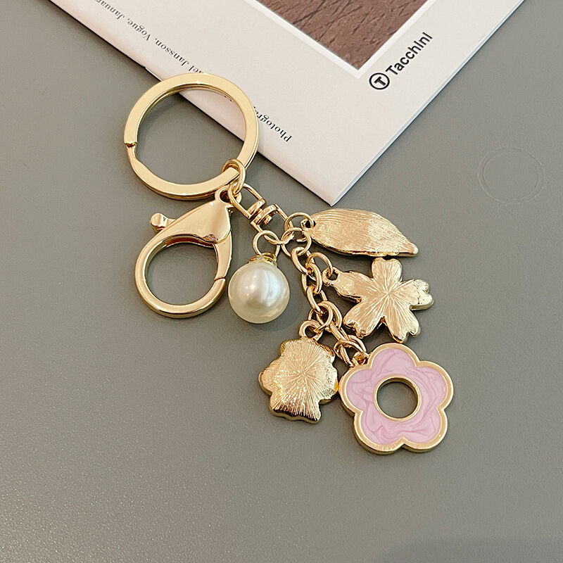 1 Piece Sakura Alloy Keychain h5 Picture5