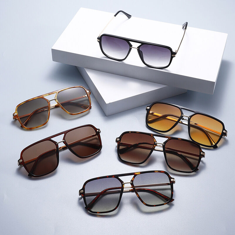1 Pair of Fashionable Casual Leopard-print Women's Sunglasses h5Picture4