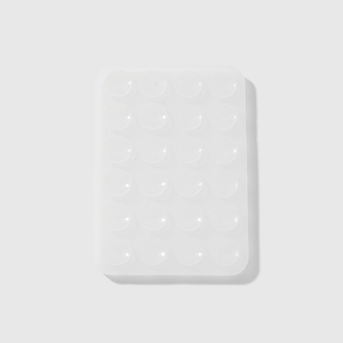1 Piece Dual-Sided Silicone DIY Self-Adhesive Non-Slip Suction Cup for Phones 
