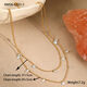 Nmsn-G321-1 Gold Double Necklace Picture12