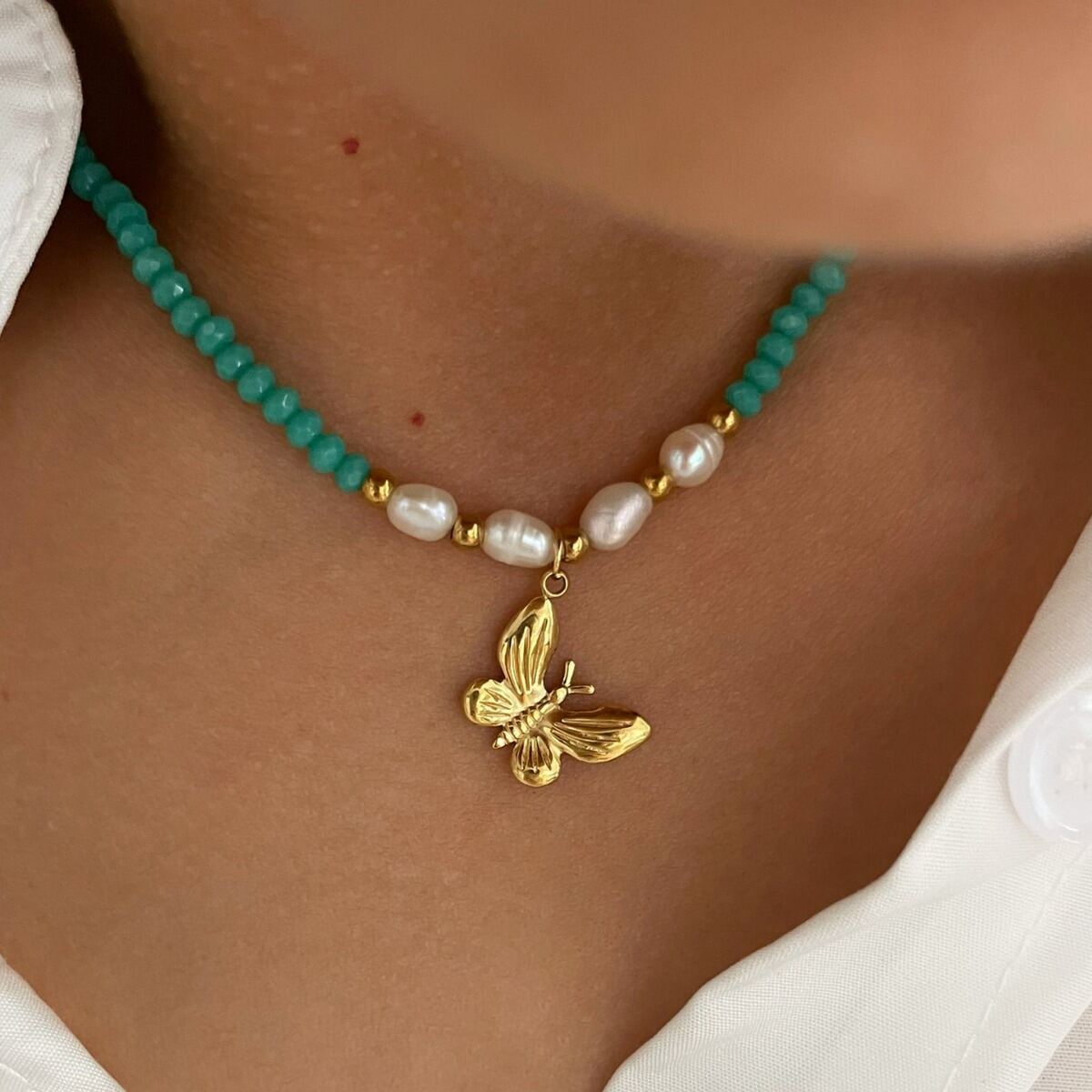 Collana di perline fai da te da 1 pezzo Immagine3
