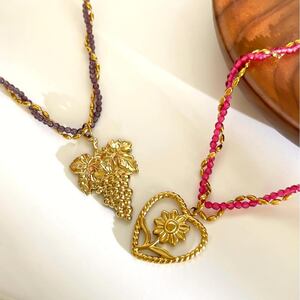 1 Piece Stainless Steel Waterproof Heart Gold Color Pendant Necklace h5 Picture5