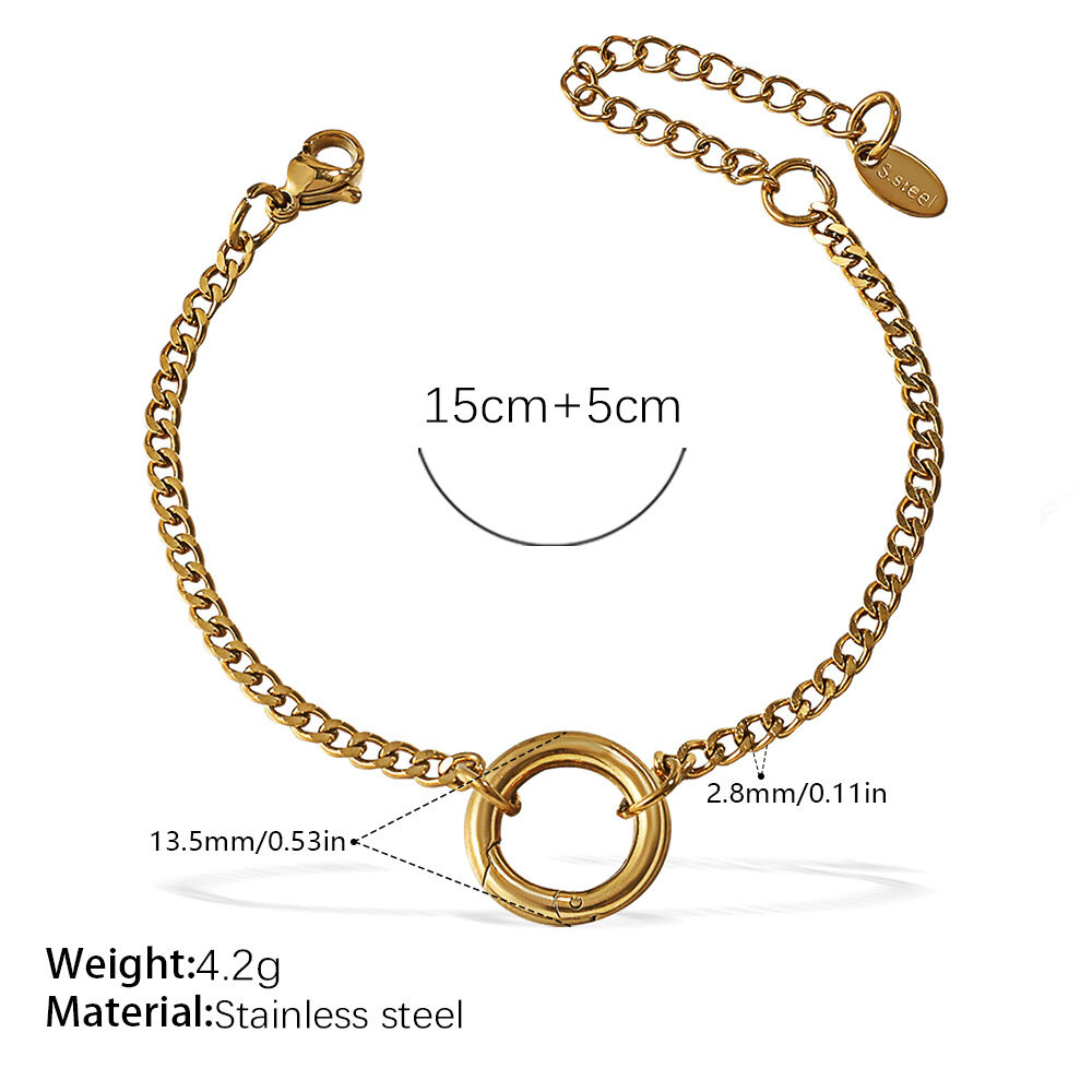 Bracciale in oro SL255G Immagine20