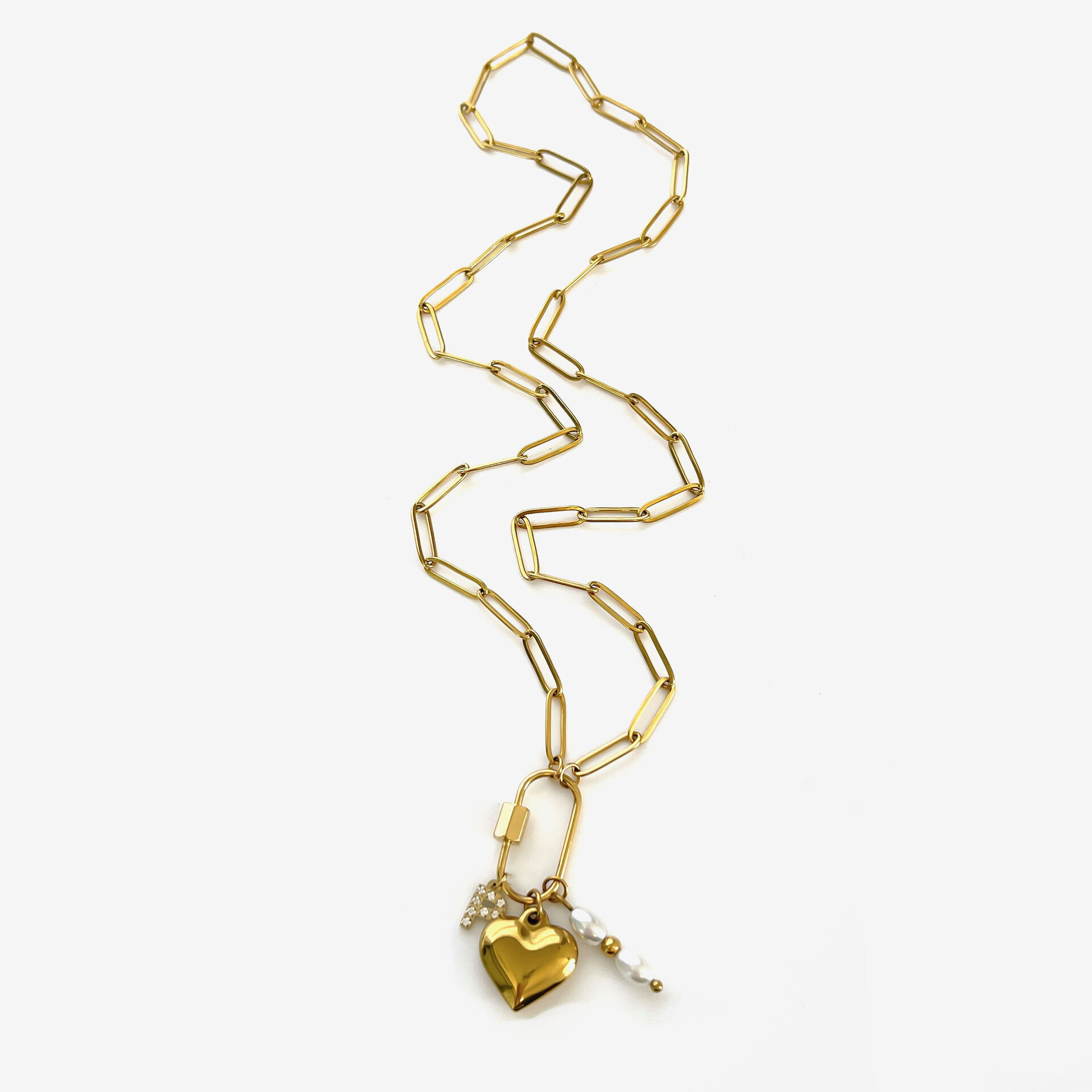 Letter P Necklace Picture18