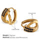 Eh1153Bkg Black Diamond Small Earrings Picture7