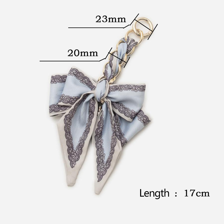 1 Piece Stylish Series Bowknot Scarves Gold Color Aluminum Extension Bag Strap h5Picture5