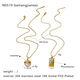 White Round And Rectangular Two-Piece Necklace Picture5