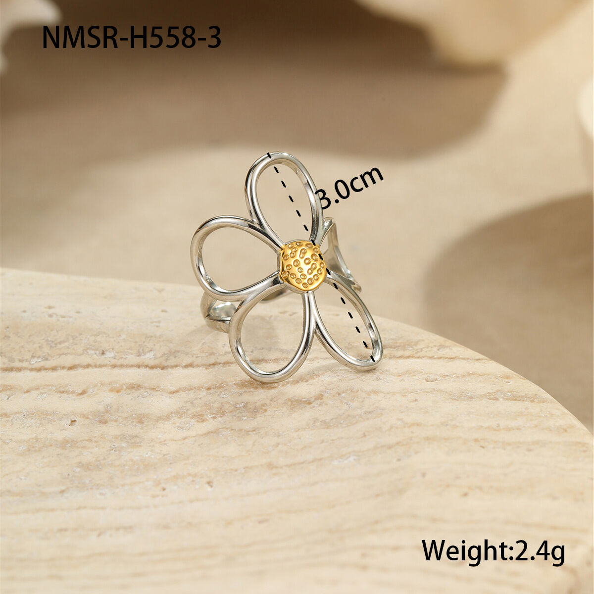 NMSR-H558-3 farblich passender Blumenring/Einheitsgröße Bild3