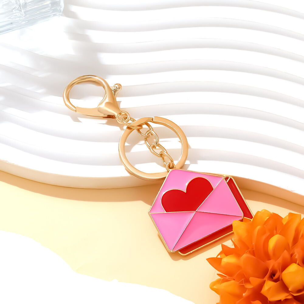 1 Piece Sweet Envelope Alloy Keychain h5Picture4