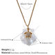 Xl535-Pj572Wes White Shell Necklace Picture9