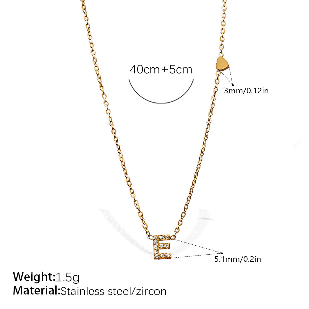 Xl543Wege Letter Necklace Picture5