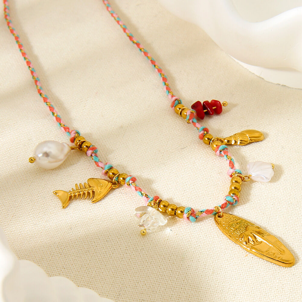 Romantic Series Sweet Turtle Stainless Steel Waterproof Women's Pendant Necklaces Picture2