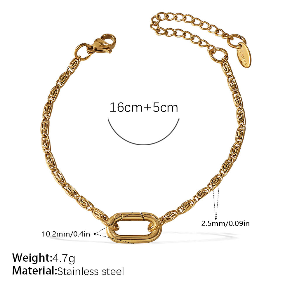 Sl336G Gold Bracelet Picture35