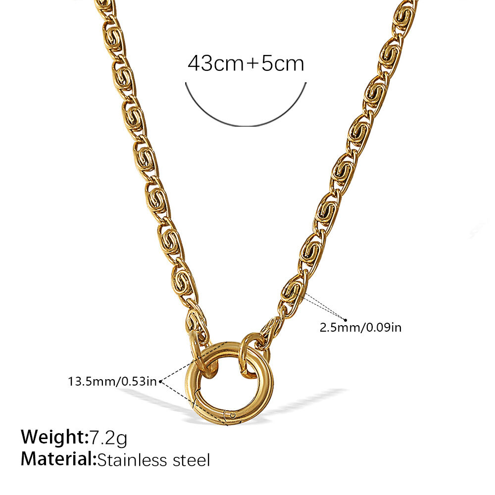 Collana in oro XL656G Immagine64
