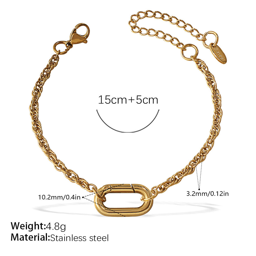 Sl321G Gold Bracelet Picture20