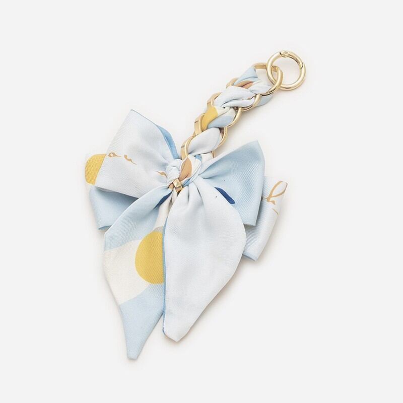 1 Piece Stylish Series Bowknot Scarves Gold Color Aluminum Extension Bag Strap h5Picture2