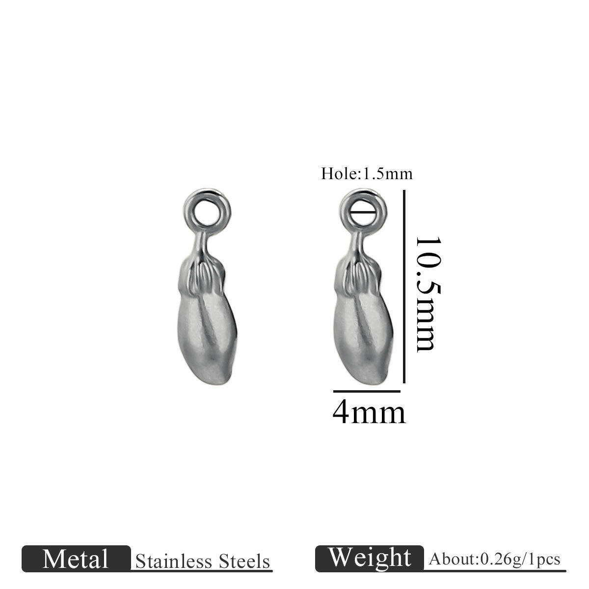Steel Small Pendant-Eggplant Picture10