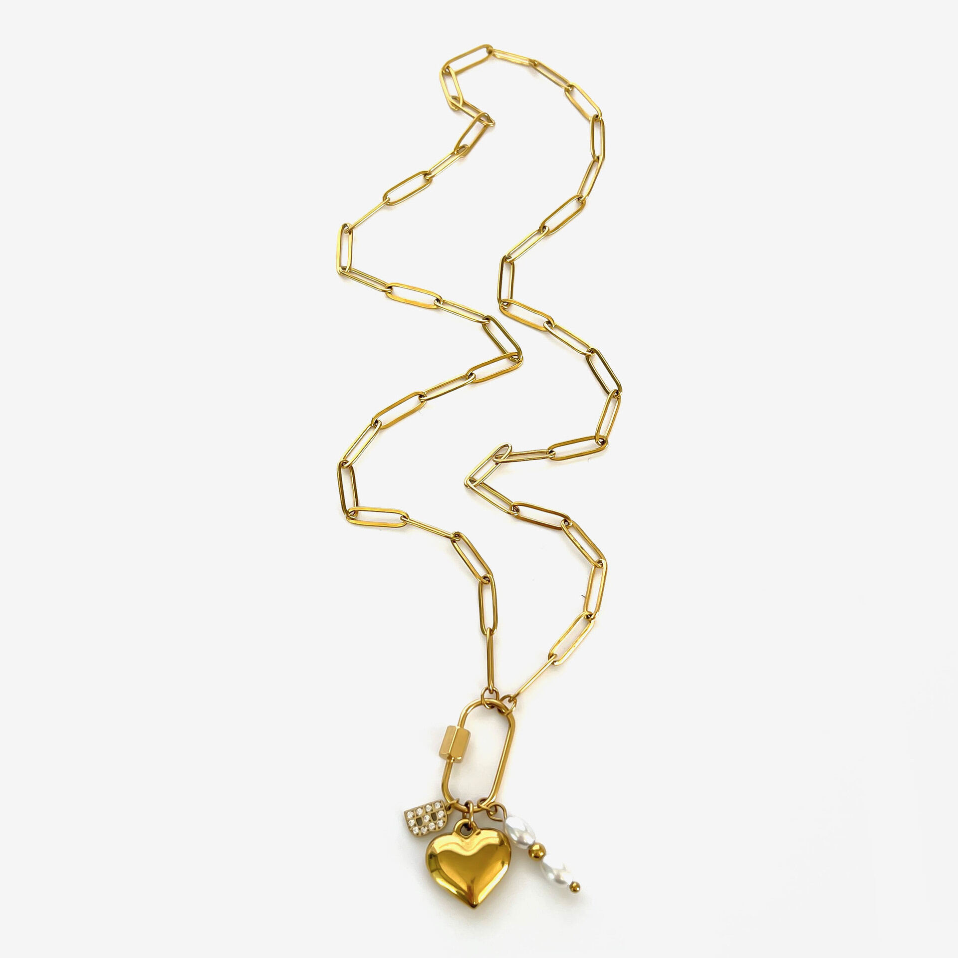 Letter B Necklace Picture4