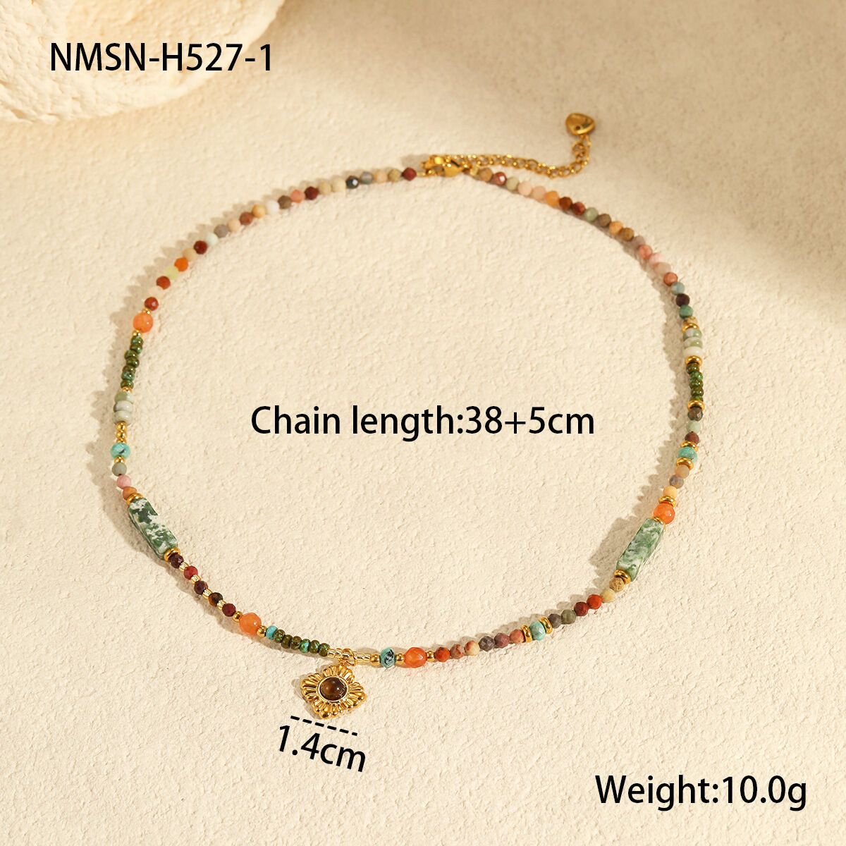 Nmsn-H527-1 Tiger Eye Pendant Necklace Picture8