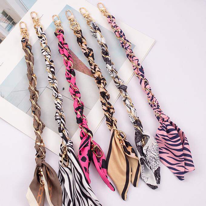 1 Piece Stylish Series Scarves Gold Color Aluminum Phone Strap h5Picture3