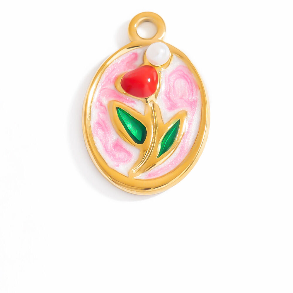 Oceanic Stainless Steel Waterproof Gold Color DIY Pendants Picture5