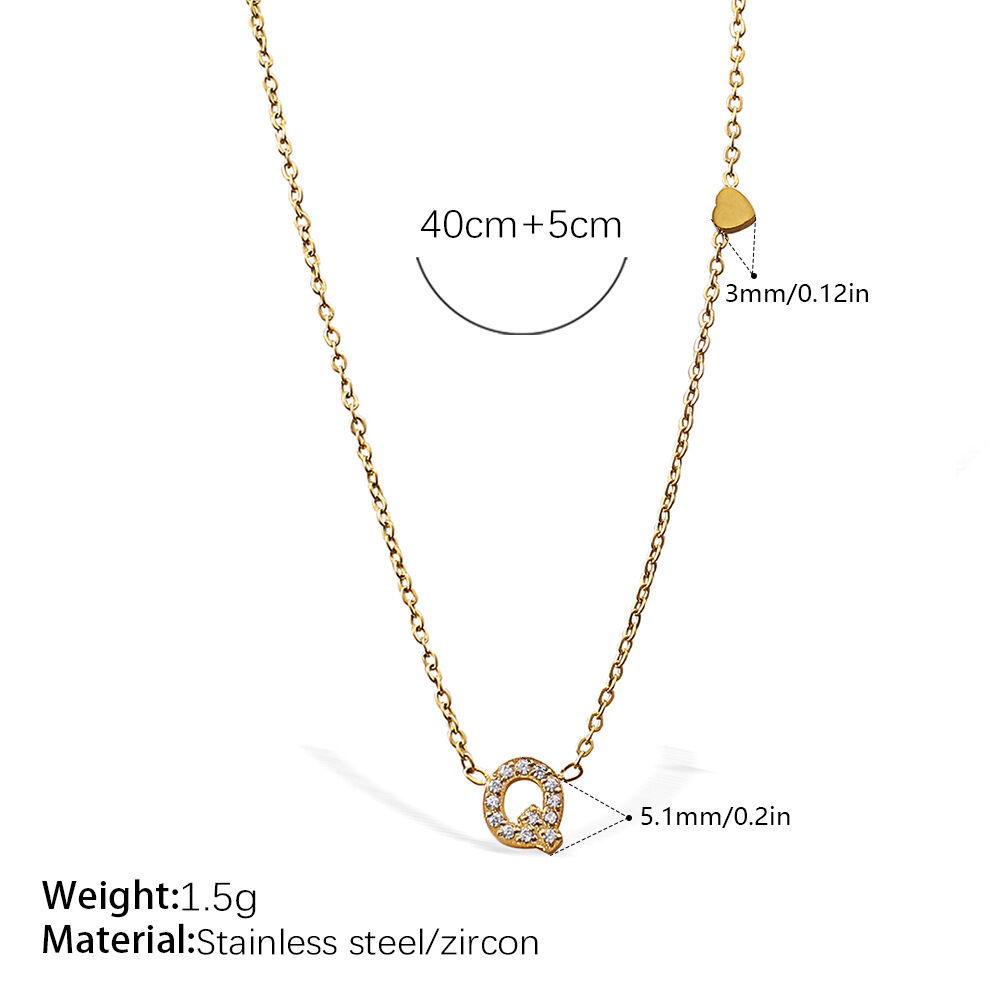 Xl543Wegq Letter Necklace Picture17