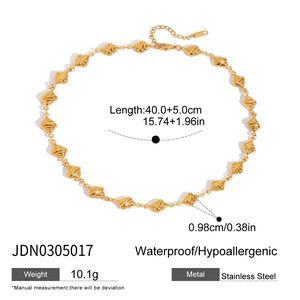 1 Stück Einfaches Croissant-Armband aus Edelstahl, wasserdicht, goldfarben, für Damen h5