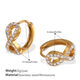 Eh1154Weg White Diamond Small Earrings Picture10