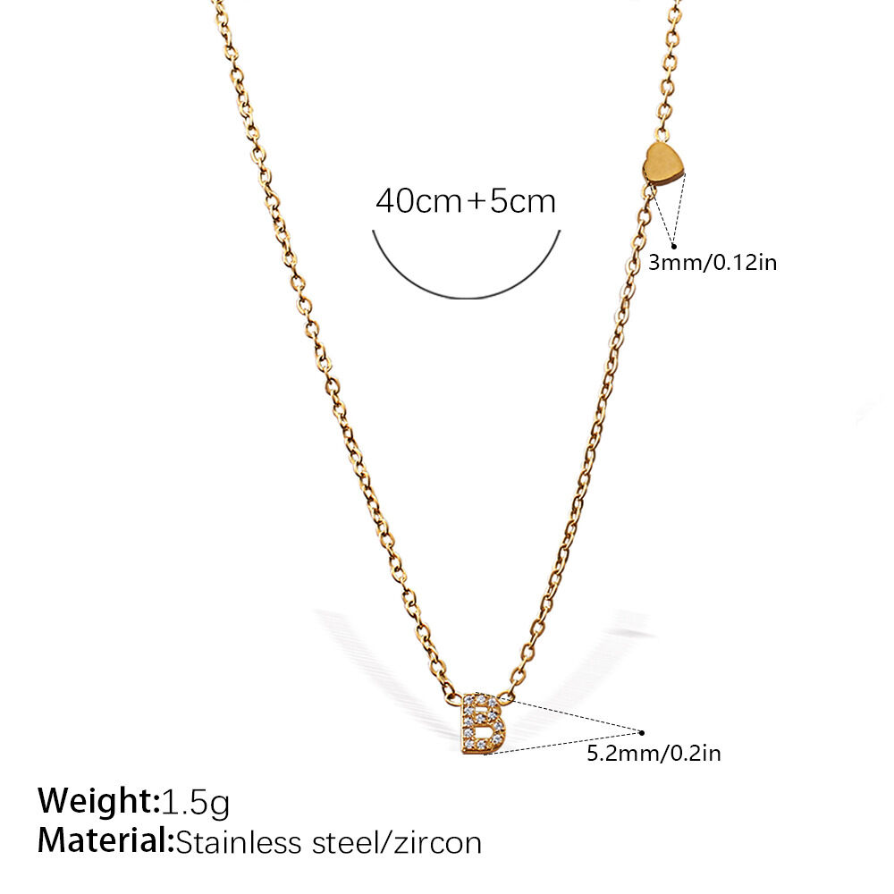 Xl543Wegb Letter Necklace Picture2