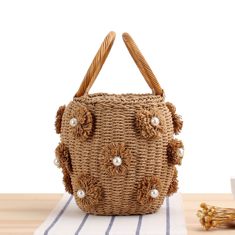 Retro-Blumen-Clutches Strandtaschen h5 Bild2