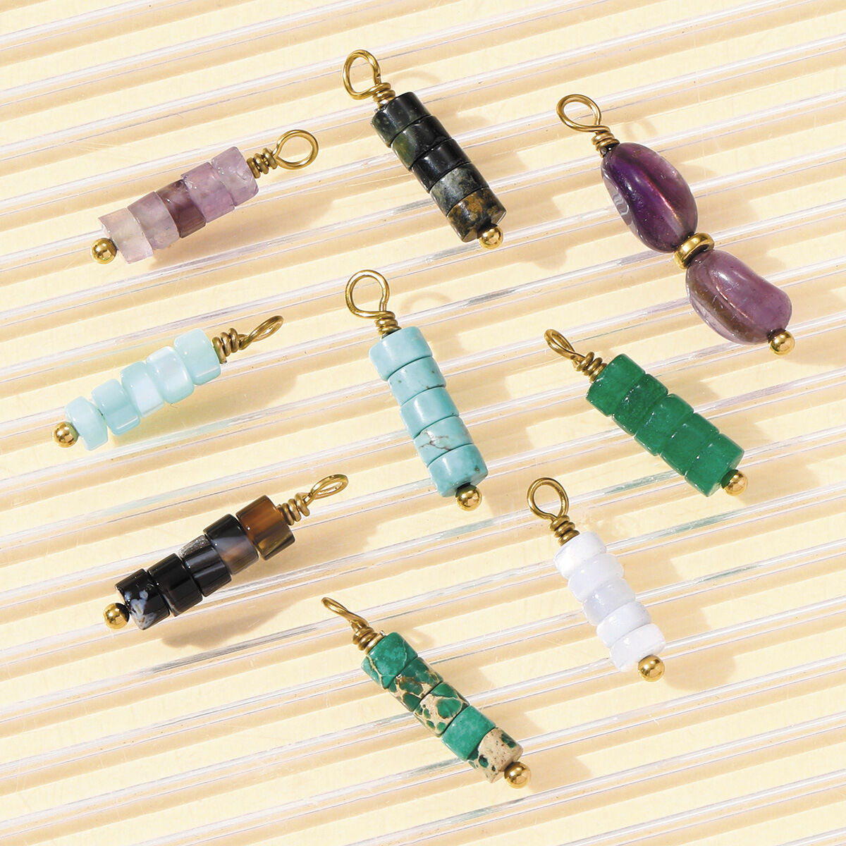 1 Piece Natural Stones Beads Women's Pendants Picture4