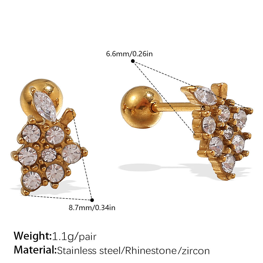 Ohrringe EH1166WEG aus weißem Zirkonia-Gold Bild7