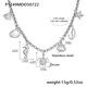 P1249-Steel Diy Multi-Accessories Necklace 41+5Cm Picture4
