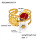 A352-Golden Chrysanthemum Ring/No.7