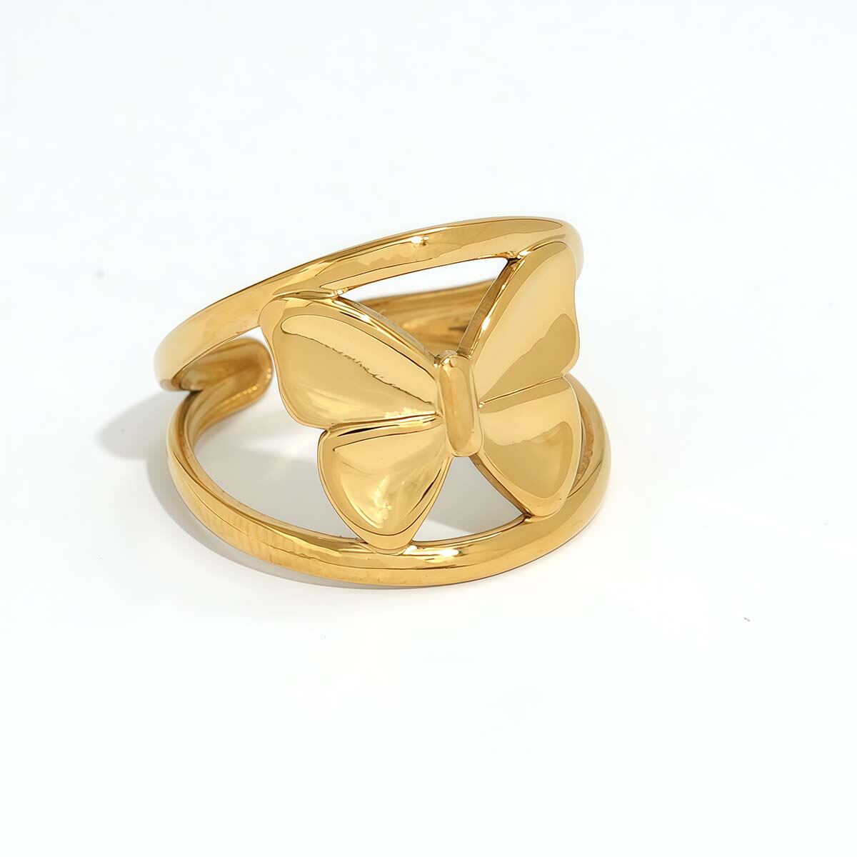 Colore oro/Taglia unica/Anello monoblocco 