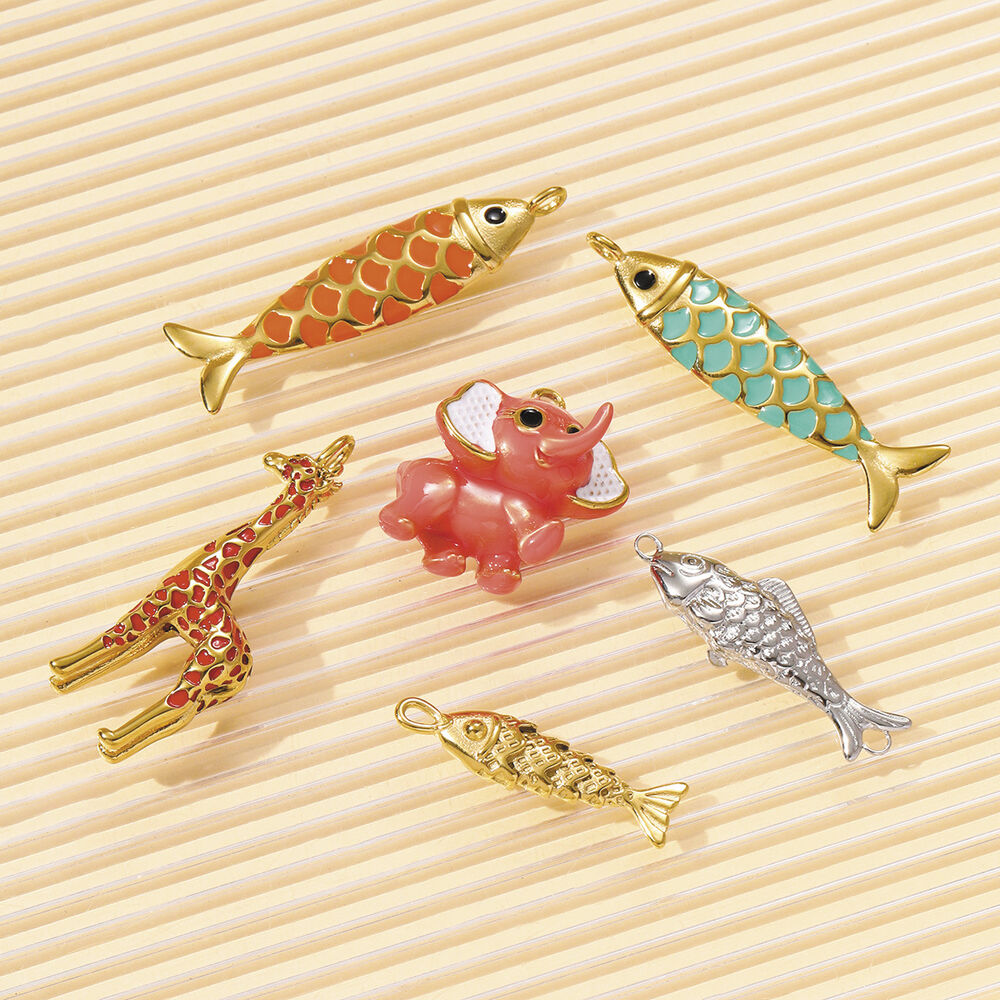1 Piece Classic Animal Stainless Steel Waterproof Women's Pendants Picture6