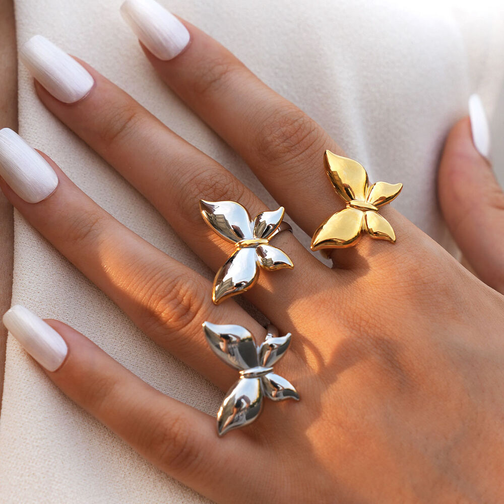 1 Piece Simple Series Casual Animal Stainless Steel Waterproof Statement Rings h5Picture5