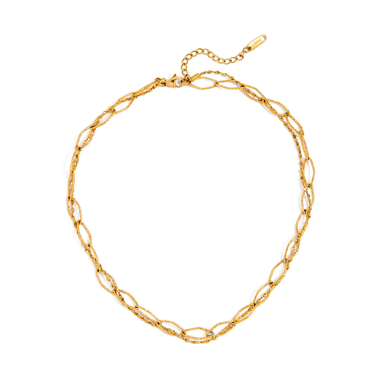 1 Piece Retro Sun Stainless Steel Waterproof Gold Color Women's Pendant Necklaces h5