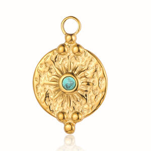 1 Piece Retro Annular Natural Stones Women's Pendants h5