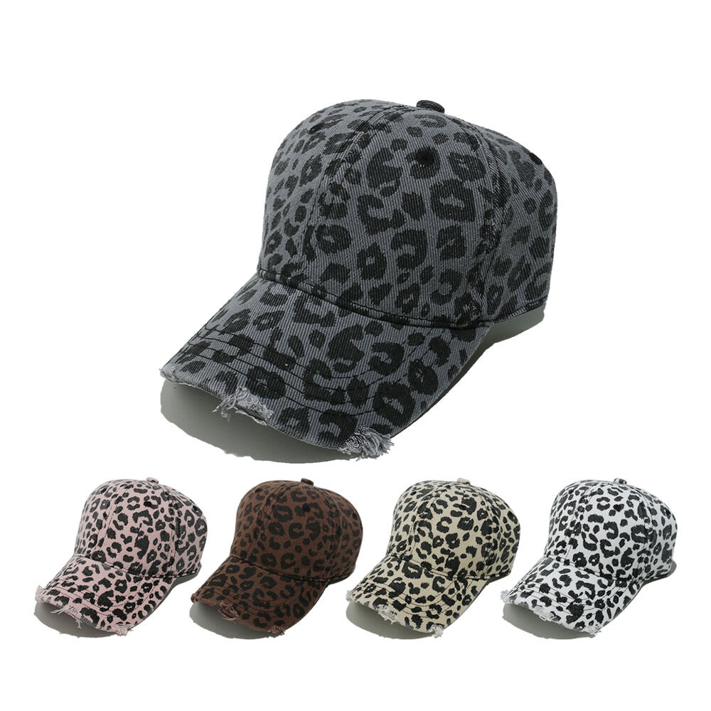 1 Piece Retro Leopard Print Baseball Cap