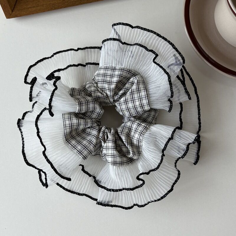 Romantic Series Sweet Patchwork Fabric Women's Scrunchies