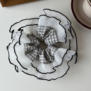 Romantic Series Sweet Patchwork Fabric Women's Scrunchies h5