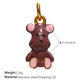 Pendentif café rose PJ634PDG Image2