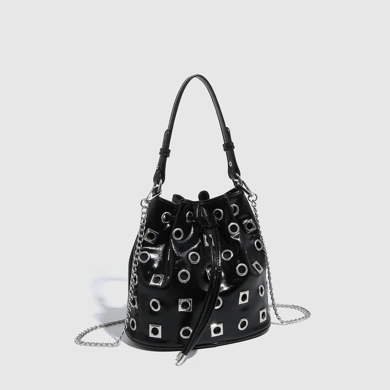 1 Piece Luxurious Fashionable and Classic Rivet Women's Handbags Picture4