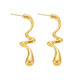 F453-Gold Earrings