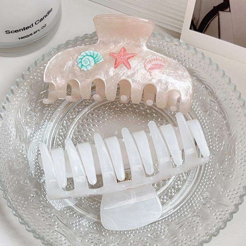 1 Piece Vacation Starfish Acrylic Women's Hair Claws h5 Picture3