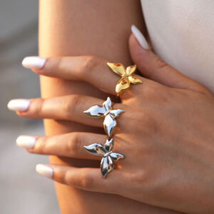 1 Piece Simple Series Casual Animal Stainless Steel Waterproof Statement Rings h5 Picture3