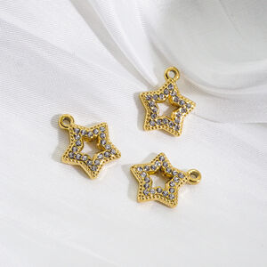 1 Piece Luxurious Classic Star Stainless Steel Waterproof Women's Pendants h5 Picture4