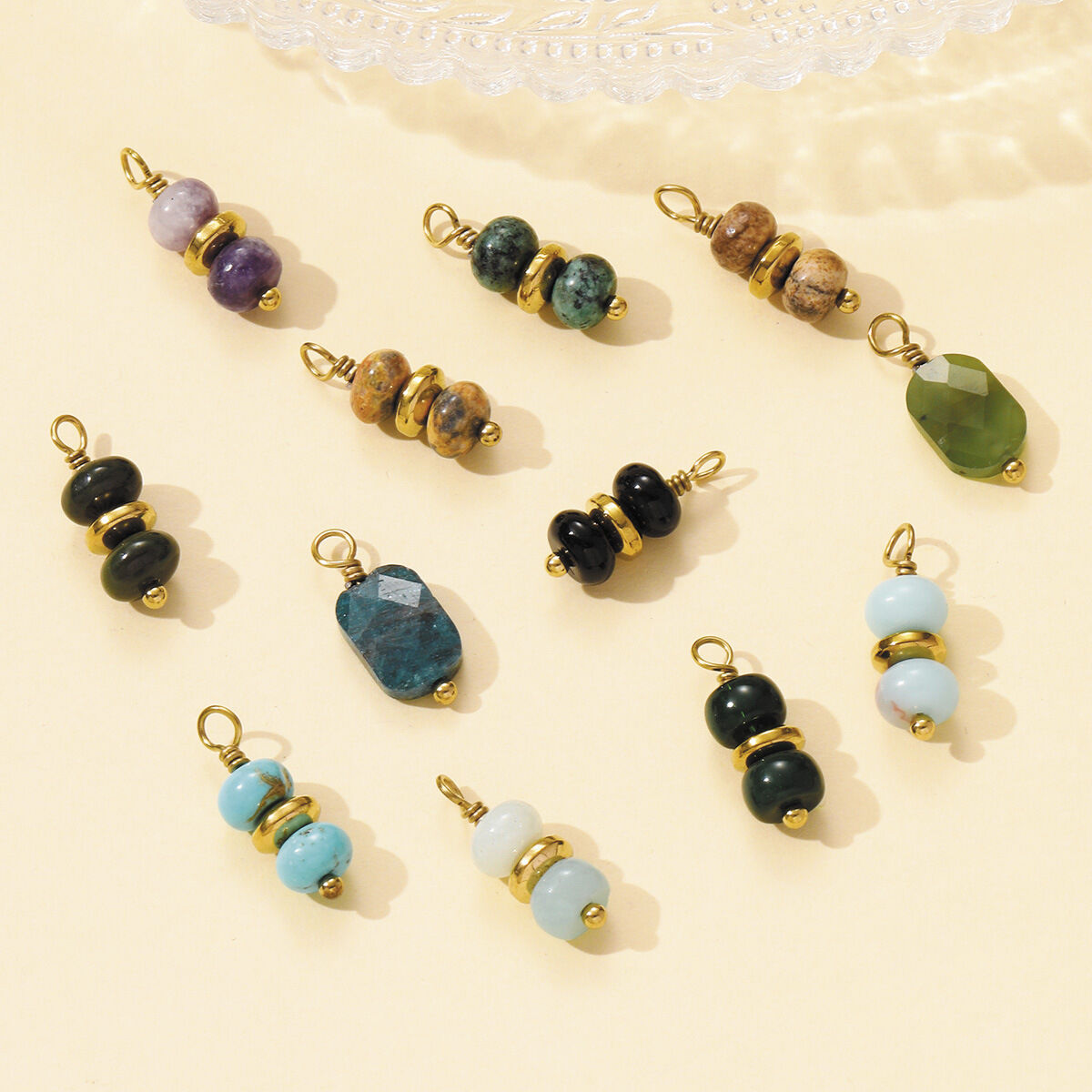 1 Piece Classic Natural Stones Women's Pendants h5 Picture5