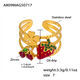 A809-Gold Strawberry Ring/No.7 Picture3